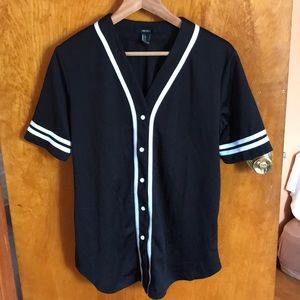 Baseball button down shirt